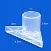 2024 New Transparent Duckbill Mouth Nozzle For Water Pipe Circulation System Fish Tank Aquarium Accessories