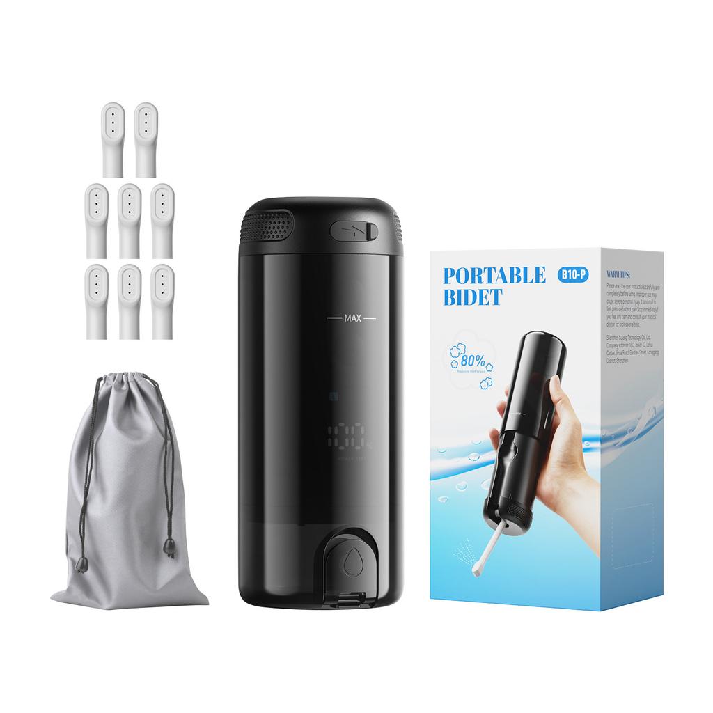 Portable 250ml female perineal bottle with 5 pressure modes