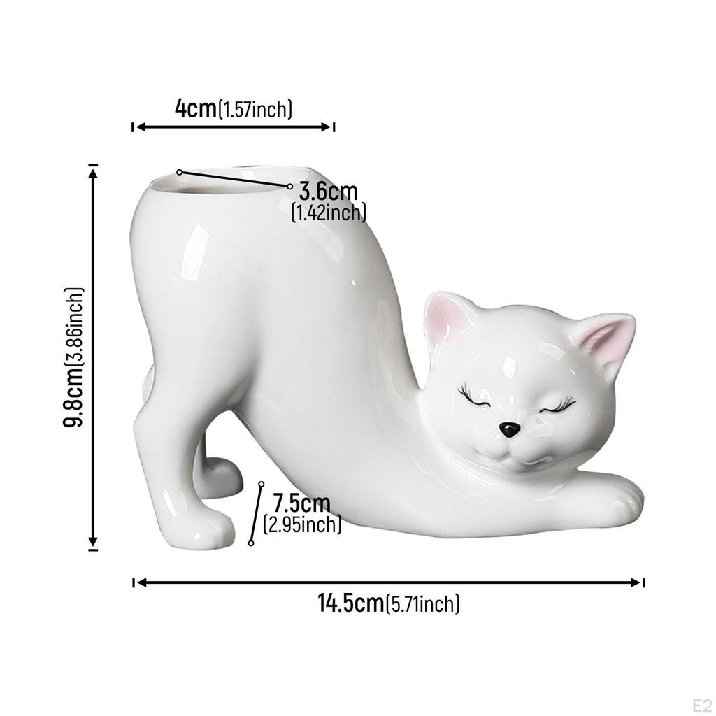 Adorable Kitty Planter for Indoor And Outdoor Gardening