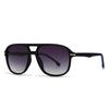 European and American trend street photography retro literary sunglasses modern charm INS style sunglasses