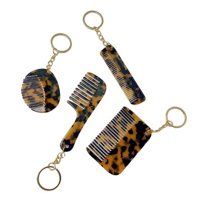 Hair Comb Keychain Bag Charms for Women Purse Handbag Backpack Bag Pendant Charms Car Keyring Aesthetic Keychain Charms