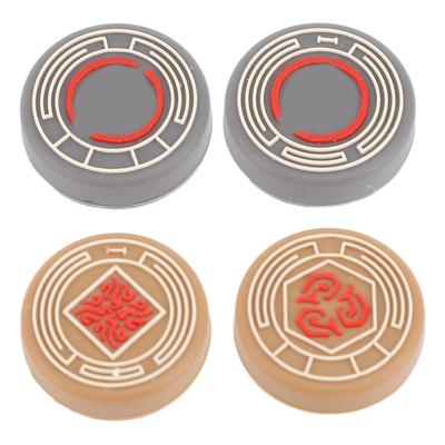4 Pcs Controller Thumb Cap Increased Comfort Silicone Antislip Joystick Thumb Cover for Switch Pro