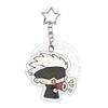 Jujutsu Kaisen Gojo Satoru Acrylic Keychain Exquisite Student Megumi Keyring Bag Decor Pendant  Keyring Yuji Birthday Gift