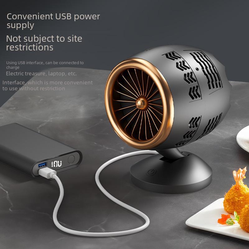 Portable High Wind Desktop Range Hood for Cross-Border Use