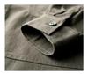 Men's Cross-Border 2025 Workwear: Loose Long-Sleeve Cardigan Shirt for Spring & Autumn