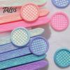Wax Seal Sticks for Invitation 6PCS Aurora Sealing Sticks, Multi-color Gradient Strips, Without Dreamy Collage Core Stamp, Envelopes And Wedding