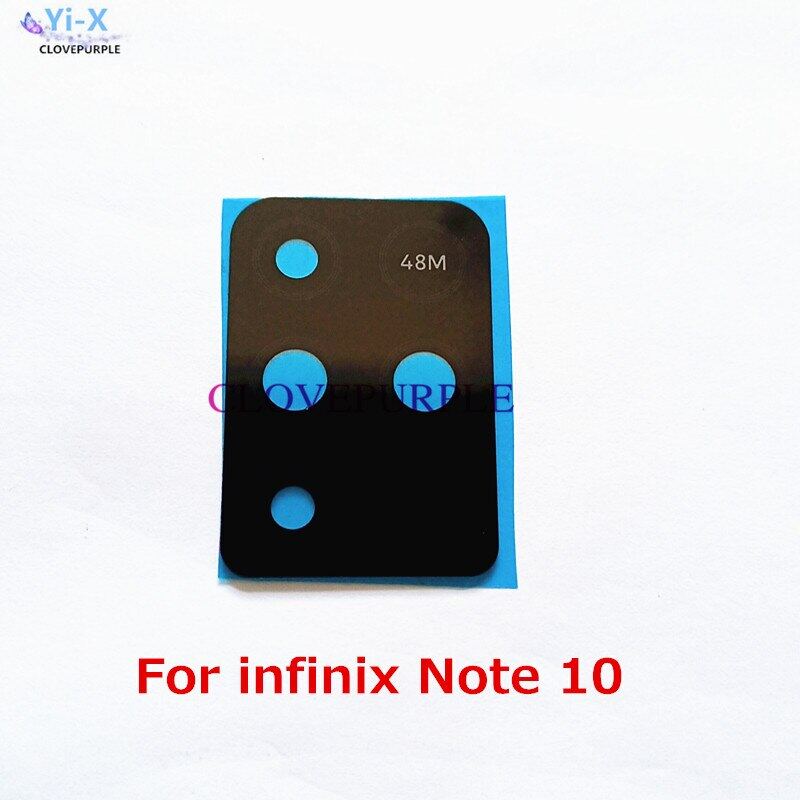 

1 шт., новый стеклянный объектив задней камеры для Infinix Note 10, запасные части
