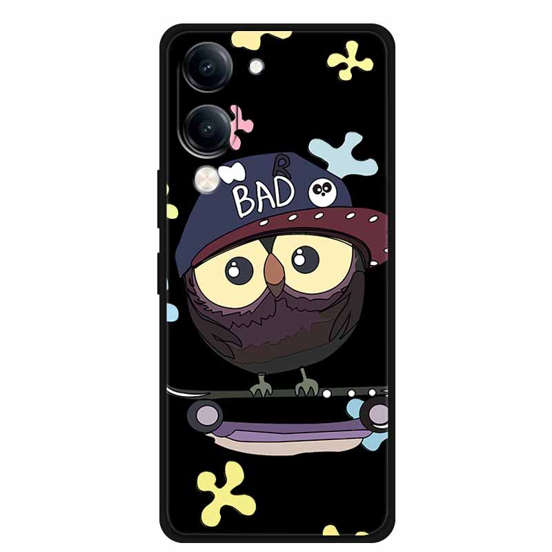 For Vivo Y29S Y29T Y19s GT 3D Cover Soft TPU Silicone Phone Case Funda Y 29S 29T 19s GT 5G Embossed Flower Blossoms Relief Para