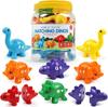 Toddler Dinosaur Montessori Toys For 1 2 3 4 Year Kids Alphabet Numbers Matching Toys Preschool Learning Educational Sensory Toy