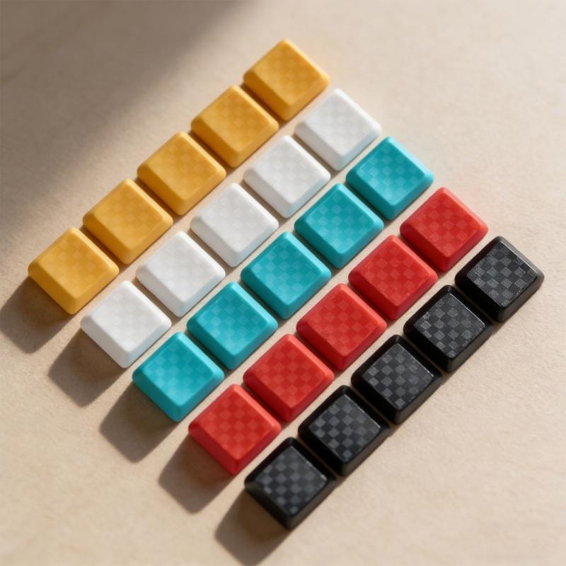 DIY Customs Keyboard Keys 5Pcs Keycap Carbon Fiber Texture Nonslip Cover for G915/G813/G815/G913 TKL