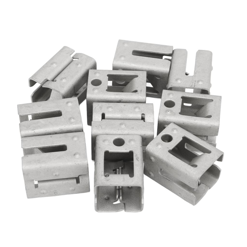 10Pcs Solar Mounting Bracket PV Quick Installation Buckle Spring Steel for Power