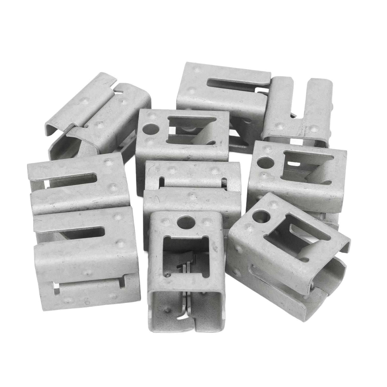 

10Pcs Solar Mounting Bracket PV Quick Installation Buckle Spring Steel For Power