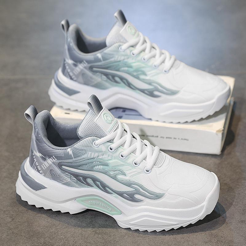 Autumn new youth casual running sneakers platform dad shoes