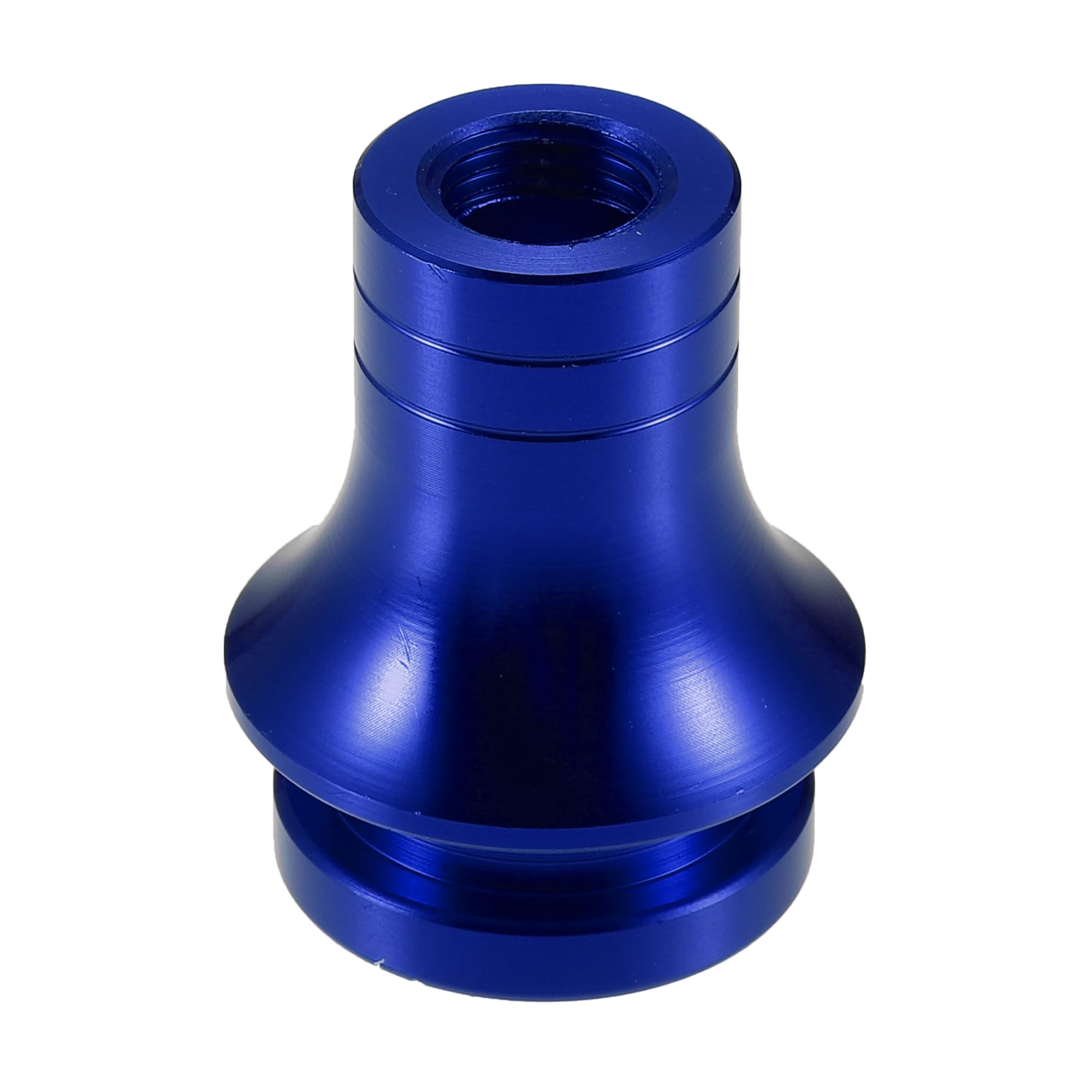 

A ABSOPRO Car Gear Shift Knob Adapter M12x1.25 Shifter Boot Retainer Universal Manual Transmission Car Durable Aluminum Alloy Blue M12x1.25 синій
