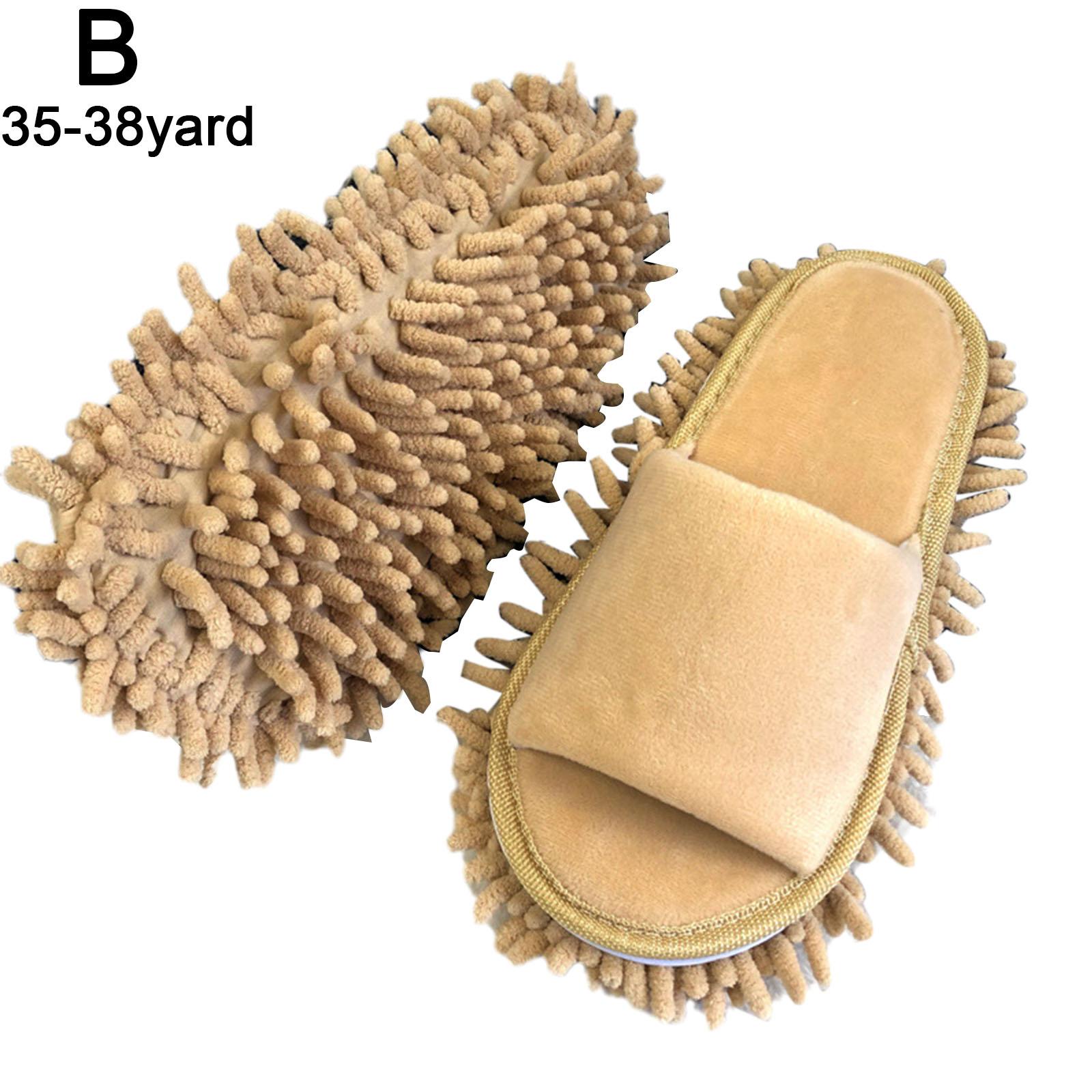 Dust Mop Slippers Floor Dust Cleaning Slippers Shoes Clean Slippers Wipe The Floor Open-toed Lazy Wiping Slippers Mopping Shoes