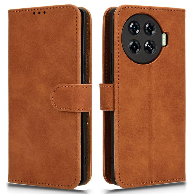 For TECNO Spark 20 Pro+ Case Flip PU Leather+TPU Drop-Resistant Phone Cover