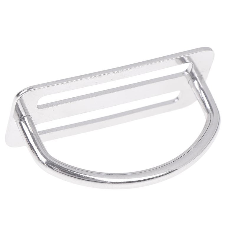 316 Stainless Steel Scuba Diving Weight Belt Slide Keeper D Ring Webbing Harness Belt Retainer Stopper Freediving Accessoires