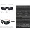 4 szt. Modne okulary przeciwsłoneczne z polaryzacją dla mężczyzn i kobiet, odpowiednie na lato, do jazdy na rowerze, sportów, rekreacji, na zewnątrz, do wędkowania