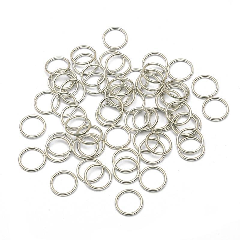 

Iron Jump Ring Buckle for DIY Jewelry: Earrings, Bracelets, Necklaces & Pendants 0.5*3MM 500 pcs/bag 9g