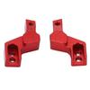 2pcs Front Bumper Mounts Aluminum Alloy Lightweight Front Fixing Seats with Screws Wrench for AXIAL