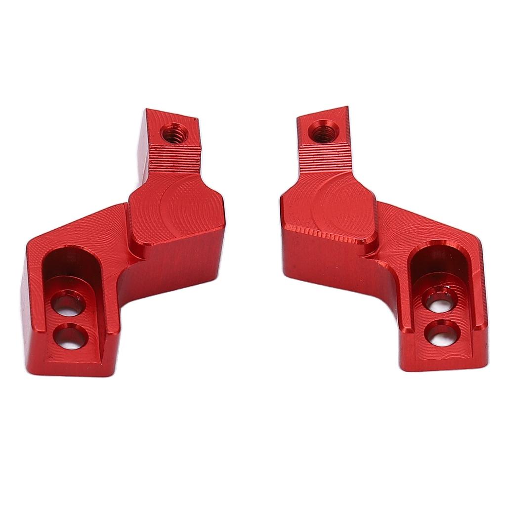 2 pièces Supports de pare-chocs avant Alliage d'aluminium Léger Sièges de fixation avant avec Vis Clé pour AXIAL