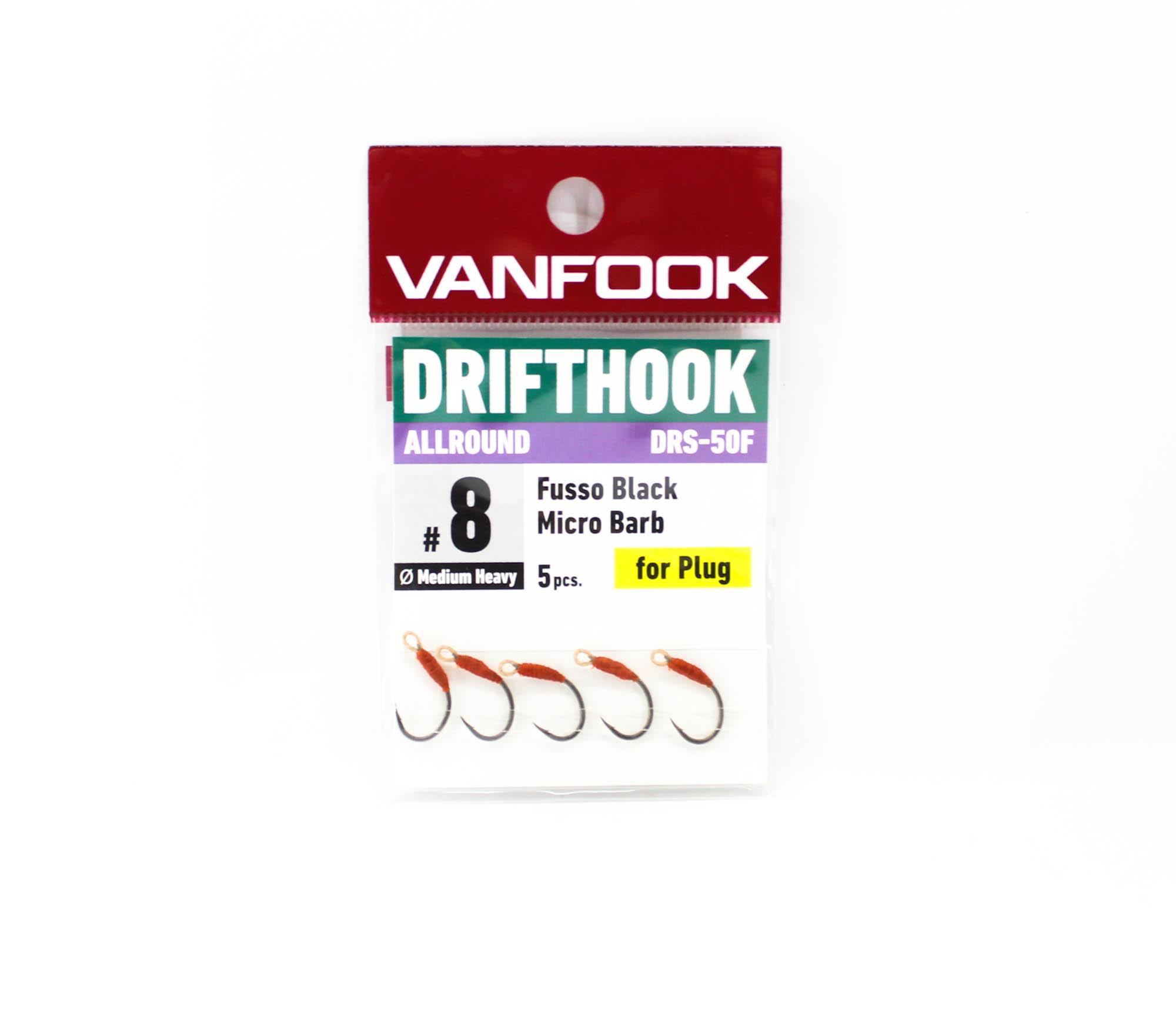 

Vanfook DRS-50F Drifthook Универсальный Микробородка Размер 8 (8705)