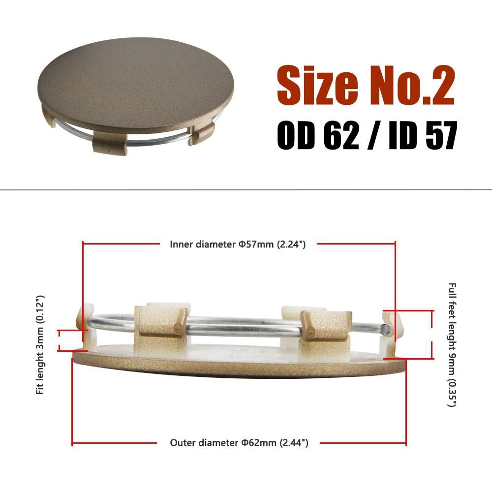 Universal Blank Center Cap 60mm/62mm/65mm/68mm/70mm/83mm No Logo Base Rim Hub Cap Wheel Cover Car Tire Accessories