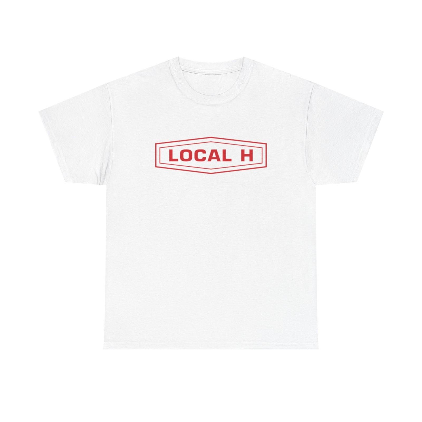 Local H Band Graphic T Shirt Unisex Heavy Cotton Tee BRAND NEW L