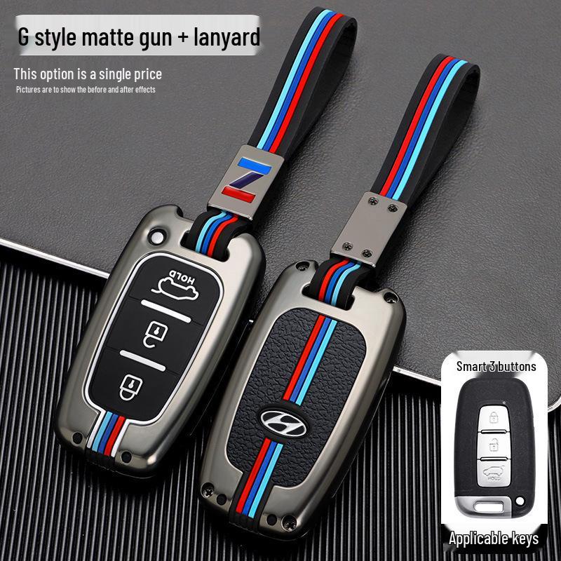 Hyundai Elantra IX35 Key Bag Cover for Sonata, Kia Sportage, K2, Forte Key Fob Shell