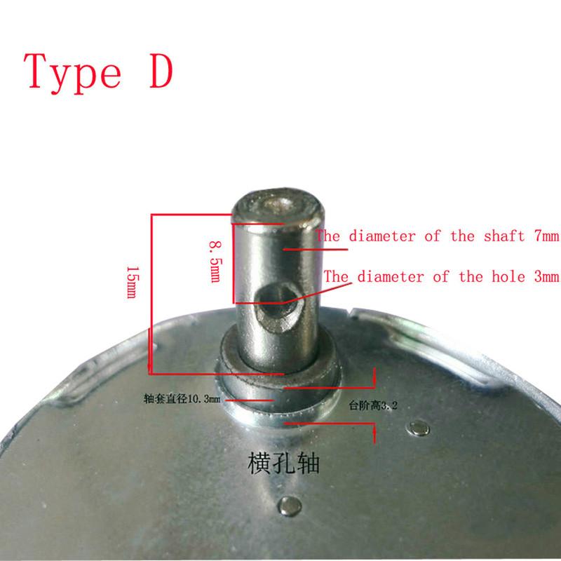 Bringsmart JS-50B(S) BLDC Motor DC Micro Electric Motor 4 Type Shaft Synchronous Brushless Motor 5V 6V 9V 12V 24V DIY Customized