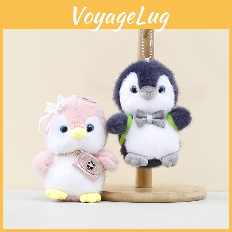Tie Cute Bow Little Penguin Keychain Cartoon Girl Backpack Decorative Pendant