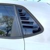 For Volkswagen VW Polo MK5 6R 6C 2011- 2017 ABS Plastic Rear Window Quarter Louver Scoop Cover Side Vent Trim Car Adhesive Parts