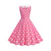 Women's Fashion Color Sleeveless Dress