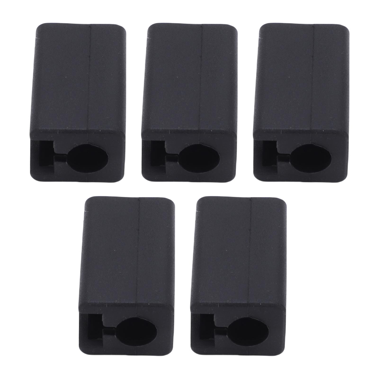 

5PCS Hot End Covers Fit for Elegoo Centauri Carbon 3D Printer Extruder Hotend Silicone Sleeve High Temperature Resisting чорний
