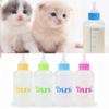 Feeding Bottle Dog Kitten Feeder Pet Nipple Nursing Bottle with Cleaning Brush Kit Pet Supplies