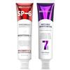 MSDRWIKEY 7-Pro Powerful Whitening Toothpaste (1 Bottle) & SP-6 Whitening Toothpaste (1 Bottle) - Contains Beneficial Bacteria, Powerful Whitening, Fr