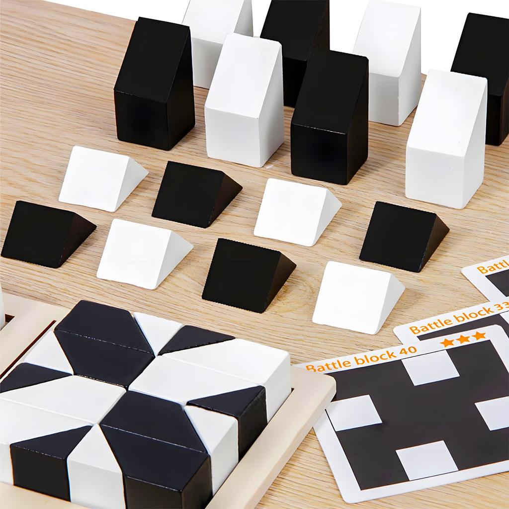 ANYTOP Challenge A 3D puzzle toy that hides building a brain training educational toy that develops observation and thinking Includes 40 challenge