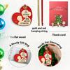 The Love Between a Mom and Son is Forever Ornament, Birthday, for Mothers & Sons Ornaments, Family Wooden Hanging Decoration on Xmas Tree, to Mom