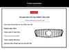 Silver Replacement Grille for 2014-2016 Mercedes-Benz GLA-Class W156 GT