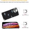 Aesthetic Night Sky Constellation Case Compatible with iPhone 12 and iPhone 12 Pro, Moon Star Cloud Case for iPhone 12 and iPhone 12 Pro for Teens