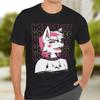 Heißes Zeug Pelziges T-Shirt Gay Geschenk Shirt Flauschiger Liebhaber Unisex T-Shirt Herren Freizeit Alltag Baumwoll-T-Shirt Rollenspiel Cosplay Kleidung