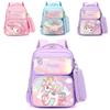 Adorable Cartoon School Backpack For Kids With Cinnamon Dog Melody Kuromi Design