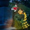 Watering Can Solar Snowman Lights Solar Powered LED Light Christmas Patio Decorations Pathway Lighting Outdoor Metal Crafts