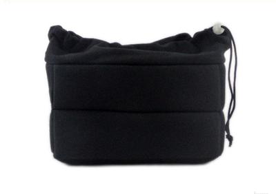 Camera Case Inner Bag SLR Shock Absorption Cushion Soft Soft Material Colorful Stylish Bag In Bag [SCGEHA] (Black)