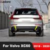Für Volvo XC60 XC 60 2018 Chrom Auto Heckstoßstange Nebelscheinwerfer Lampe Abdeckung Zierleiste Heck Nebelscheinwerfer Blende Zierleisten Zubehör