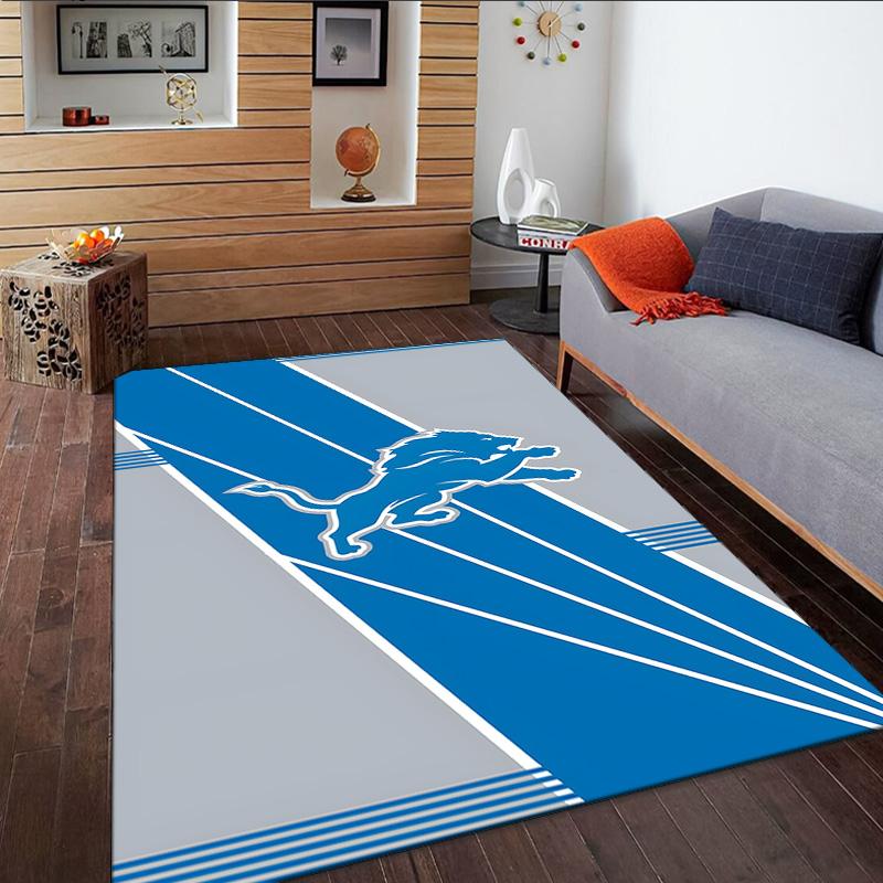 Detroit Team Spirit Carpet, Kitchen Rugs, Yoga Mat, Non-Slip Mats, Rug for Bathroom, Living Room bedroom, Camping Rugs Christmas Gift