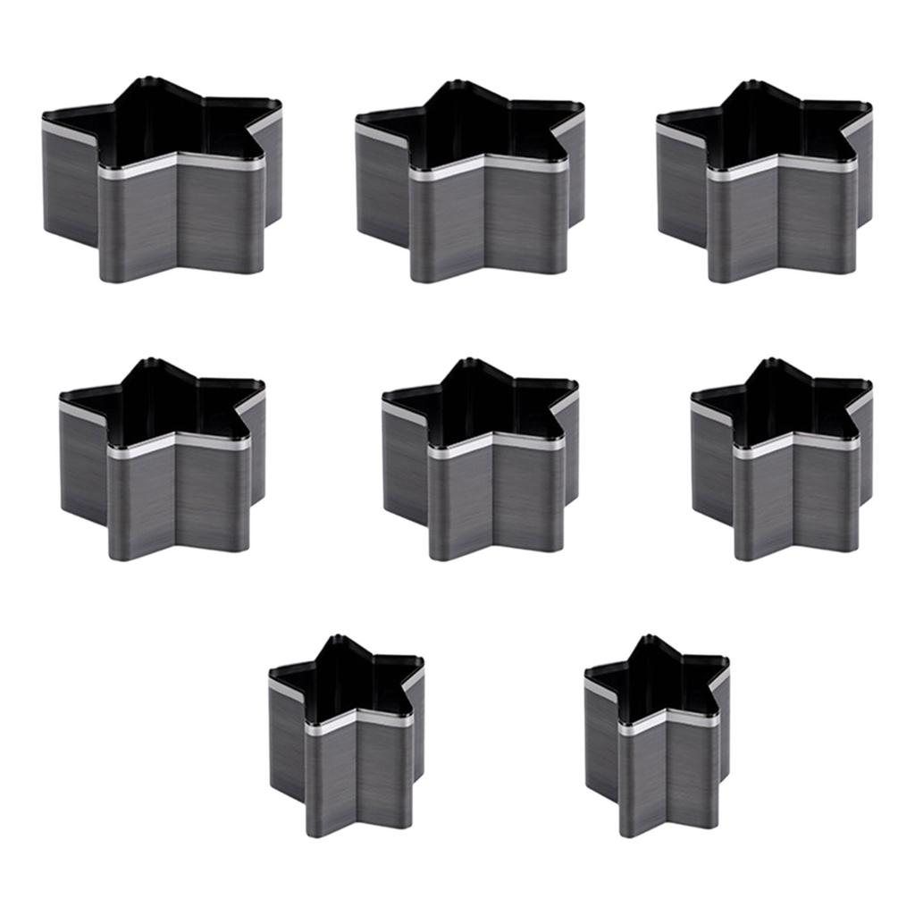 8Pcs Leather Cutting Dies 8 Size Leather Hole Punching Tool Leather Punching Die for Leather Belt Bag Handmade Craft