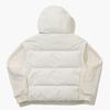 Munsingwear Women Detachable Puffer Down Vest Ivory Mq422pjpo2
