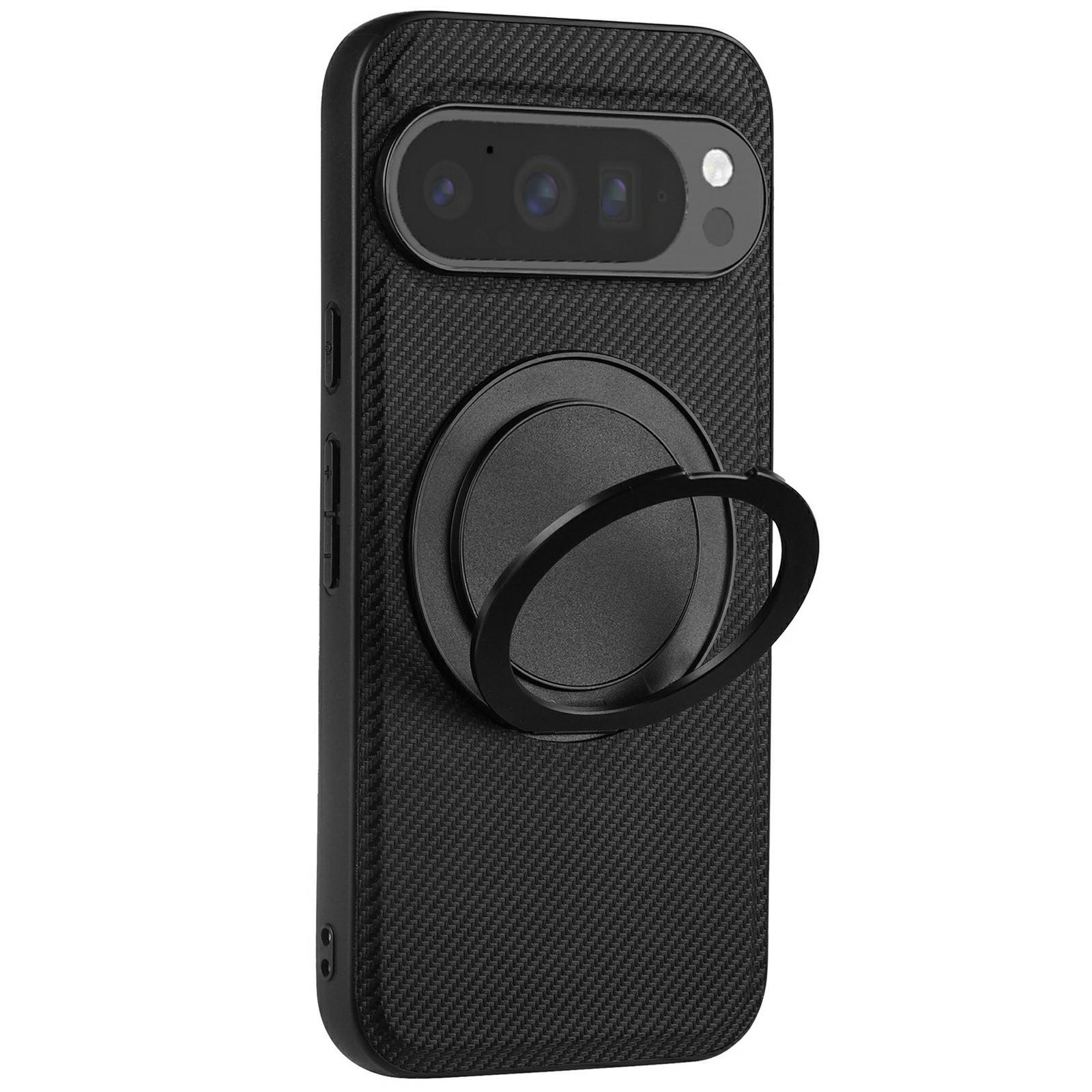 

Чехол VILI TCY Series для Google Pixel 9 с магнитным кольцом и подставкой, задняя крышка из ПК+ТПУ A