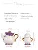 Gold-Plated Beauty and the Beast Teapot and Mug Set: Mrs. Potts and Chip with Cup and Saucer Gift Collection.